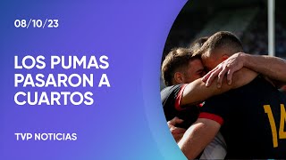 Los Pumas vencieron a Japón y pasaron a cuartos de final en el mundial de Francia [upl. by Krid626]