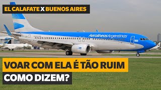 COMO É VOAR COM AS AEROLÍNEAS ARGENTINAS [upl. by Htenaj]