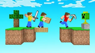 SKYBLOCK HUNTERS vs SPEEDRUNNERS Minecraft [upl. by Delcina]