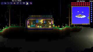 Terraria How to make and use a star in a bottle [upl. by Forester]