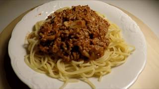 Meat Sauce Spaghetti Recipe [upl. by Anaidiriv]