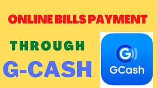 HOW TO PAY BILLS USING GCASH APP  ARVEE TUTORIAL [upl. by Dickman]