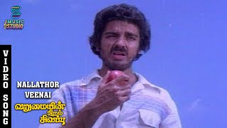 Nallathor Veenai Video Song  Varumayin Niram Sivappu  Kamal Haasan  Sridevi  SPB  MSV [upl. by Ttehc]