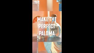 The PERFECT Paloma Cocktail Recipe 🍹  Diageo Bar Academy​ [upl. by Teufert]