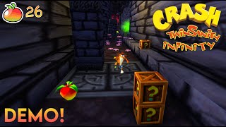 Crash Twinsanity Infinity  First Demo Release  Bug Run Boss Fight [upl. by Leelah]