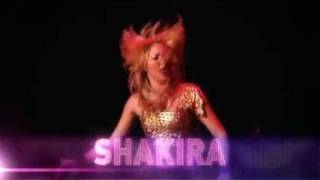 SHAKIRA quotLive From Parisquot French TV Spot [upl. by Repsaj]