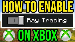 Minecraft Xbox Series X Demo  Ray Tracing [upl. by Tess185]