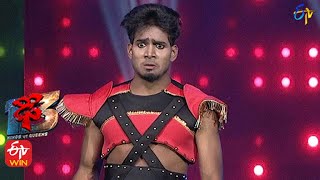 Sai Performance  Dhee 13  Kings vs Queens  17th November 2021  ETV Telugu [upl. by Norb]