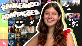 ✨🎞 rankeando adaptações de livros 🎬📚 [upl. by Deanna]