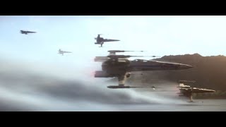 Star Wars Xwing fighter tribute Iron Eagle style [upl. by Aciraj]