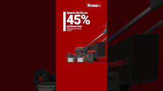 KRESS KG757 LAWN MOWER 45 9 16 DE [upl. by Hanley]