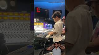 Hijo del Taiger en el estudio 🎙️🎶 Nuevo tema  será el camino que escogerá  eltaiger juankamusic [upl. by Britni617]