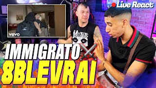 8BLEVRAI COMMENTA 🔴 LIVE quot IMMIGRATO  il documentario  quot  Arcade Boyz [upl. by Pryce]