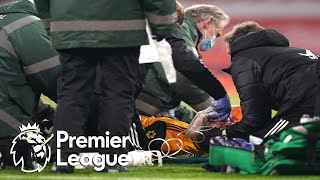 Raul Jimenez recovers from surgery after scary collision with Luiz  Premier League  NBC Sports [upl. by Toy491]