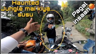 Idiot Biker doing SUSU in HAUNTED JUNGLE 😡 Sikkim Extreme ep6 [upl. by Vasiliu]