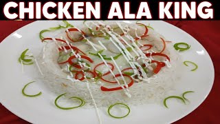 Chicken Ala King and Rice Recipe  You Wont Believe Creamy Chicken à la King Delight  Pithm chef [upl. by Aldos]