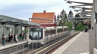 Holmenkollen mit der Osloër UBahn Tbane und Eindrücke der SkiSchanzen OsloPanoramablick [upl. by Dettmer]