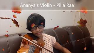 Pilla Raa  Violin Track by Ananya  RX 100 Chaitan Bharadwaj [upl. by Kendell578]