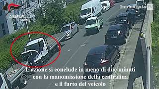 RAFFICA DI FURGONI RUBATI IN TOSCANA 6 DEL FOGGIANO ARRESTATI I MEZZI FINIVANO SUL MERCATO ESTERO [upl. by Sidwohl]