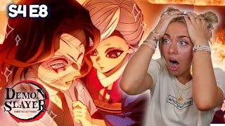 INFINITY CASTLE IS HERE  Demon Slayer Season 4 Episode 8 Reaction [upl. by Saum]