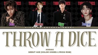 DEBUT XODIAC  THROW A DICE  by 4CE BOY GROUP DIAMOND ENTERTAINMENT xodiacofficial [upl. by Htrahddis616]