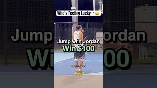 Would you “JUMP with JORDAN” for 100 😅 [upl. by Stilu]