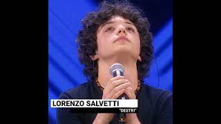 Lorenzo Salvetti  Destri Gazzelle  X FACTOR 2024 [upl. by Goodson]