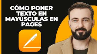 Cómo Poner El Texto En Mayúsculas En Pages  Guía Paso A Paso  Tutorial Pages [upl. by Nairim776]