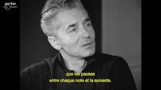 Karajan and Yehudi Menuhin talk about music [upl. by Nnaillek936]