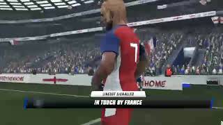 Rugby Challenge 4 gameplay Fiji 7s vs France 7s  HSBC Madrid 7s 2024 [upl. by Kinghorn]