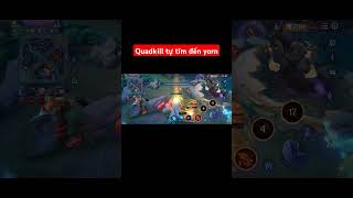 Đứng im một chỗ cũng có quadkill cần gì đi đâu xa [upl. by Faxen173]