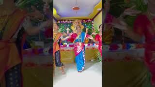 गणपती dance Momand daughter ganpatibappamorya Enjoy [upl. by Roid]