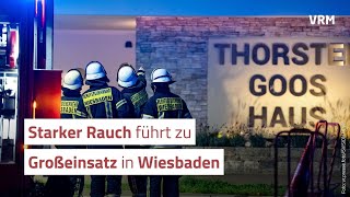 Verrauchte Wohnung in Erbenheim führt zu Großeinsatz [upl. by Idell]