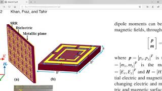 how to design metasurface and metamaterial in cst microwave studio [upl. by Latsirk]