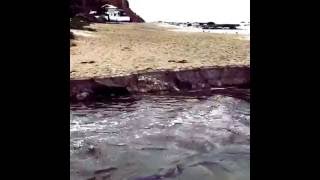 Time lapse of erosion at Crystal Cove State Park [upl. by Angeline]