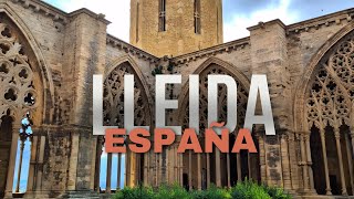 LLEIDA  El CLAUSTRO mas bonito de EUROPA  4K [upl. by Inahs]