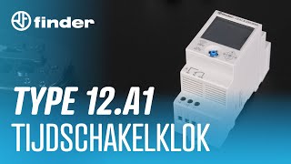 Finder 12A1 Tijdschakelklok  Aansluiten amp Instellen [upl. by Noevart]