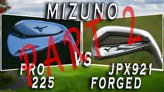 Mizuno Pro 225 vs JPX921 Forged Performance and Forgiveness Test [upl. by Noivert]