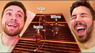 El JUEGO que ROMPE Amistades  Chained Together  Vegetta Willy y Fargan [upl. by Avictor]