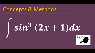 integrate sin32x1 dx  Integral sin32x1dx  int sin3 2x1dx [upl. by Yenffit220]