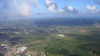 Atterrissage en Martinique [upl. by Ahsiket]