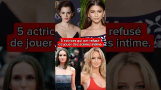 5 actrices qui ont refusé de jouer des scènes intime [upl. by Juliana267]