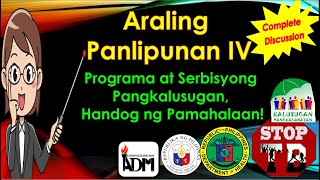 PROGRAMANG PANGKALUSUGAN NG PAMAHALAAN Araling Panlipunan IV Celine Alegado [upl. by Atiloj68]