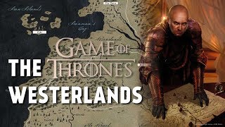 the Westerlands  Map Detailed Game of Thrones [upl. by Lynde]