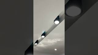 Recessed lighting installation with FastCap rebate [upl. by Eigger]