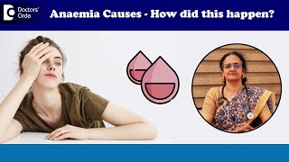 8 Most Common Causes of Anaemia that can be easily prevented Dr Prabha Ramadorai Doctors Circle [upl. by Silsby]