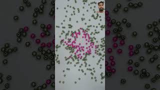 Reverse Beads ASMR Oddly Satisfying 💫🌼📿satisfying beads asmr [upl. by Schmitt14]