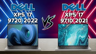 Dell xps 17 2022 vs xps 17 2021  old vs new comparison [upl. by Brita]