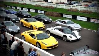 Supercar Line Up and Parade at Saywell International  Zonda CCX LP670SV 599GTO  LOTS MORE [upl. by Brunk]