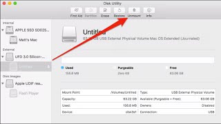 How To Unmount Disk On macOS In Terminal [upl. by O'Driscoll11]